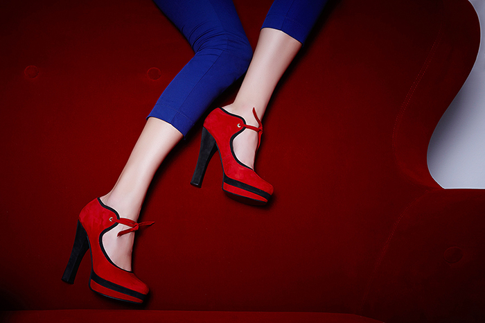 SONIA CHARMANT shoe campaign
